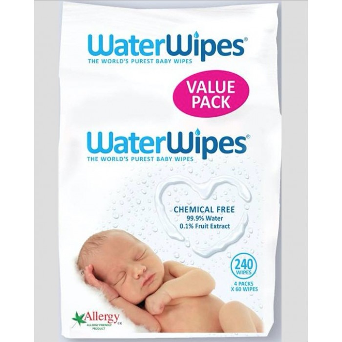 Water Wipes 4 packs